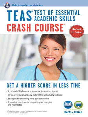 cover image of TEAS Crash Course Book + Online
